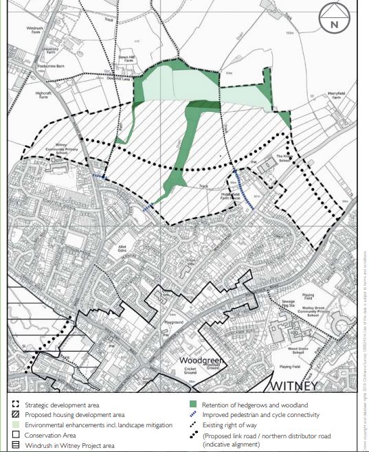 North Witney development North Witney development